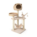 Multi-Level Cat Tree Wicker
