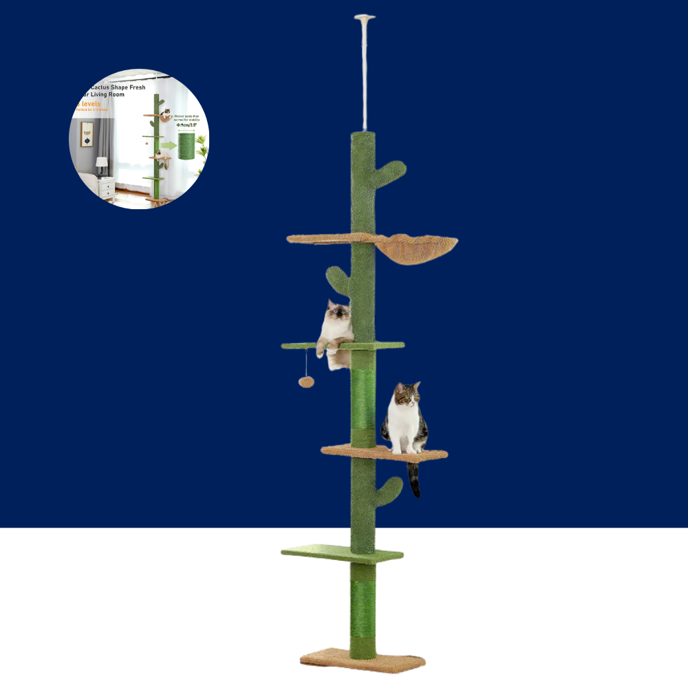 5 Tier Cat Tree Tower-Hammock