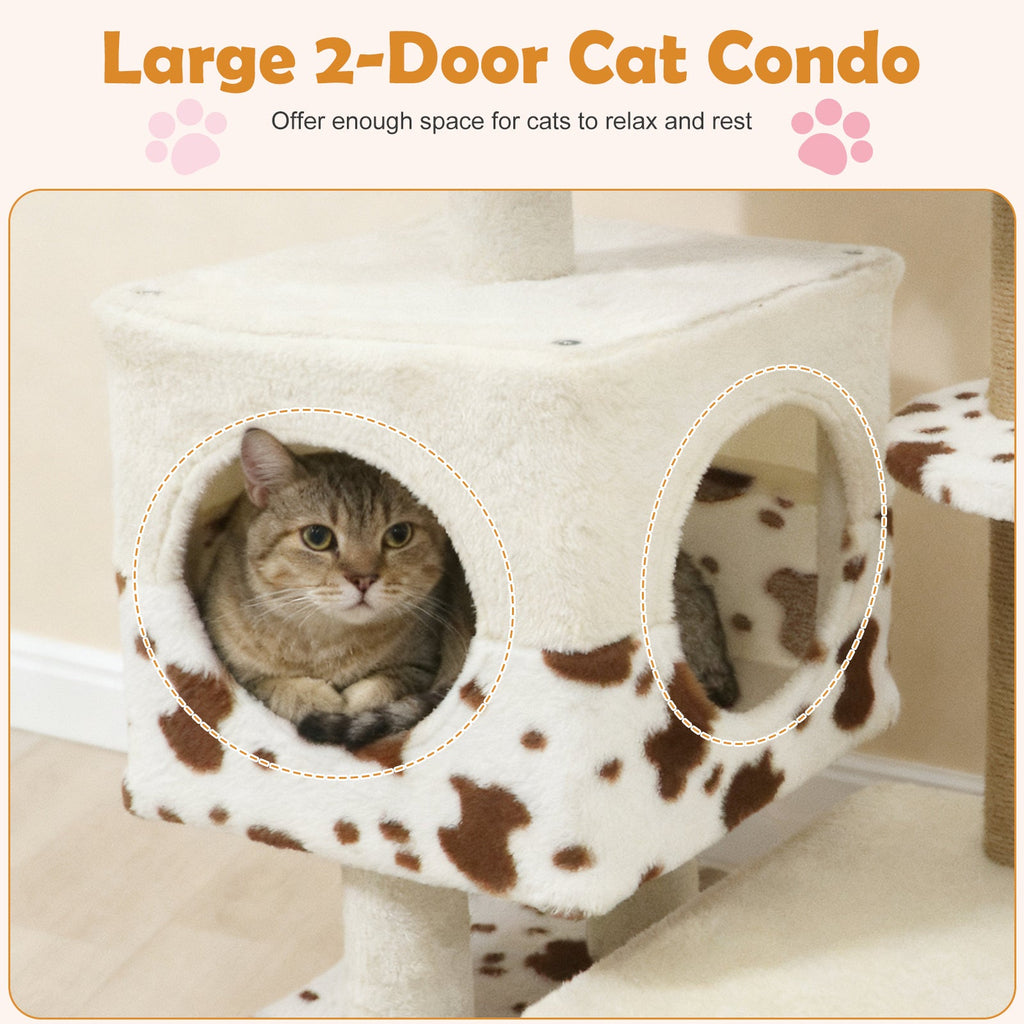 Cow Print Cat Tree