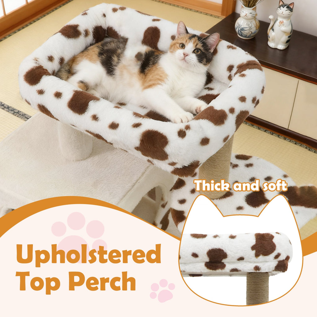 Cow Print Cat Tree