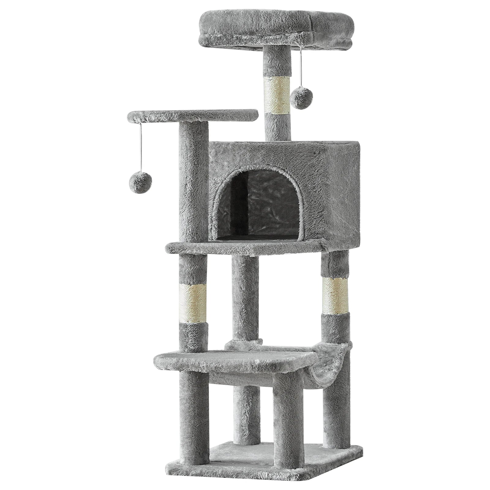 Cat Tree Tall Multi-Cat Climbing-Sisal Posts
